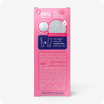 Fertility Lubricant Applicators - Conceive Plus Asia